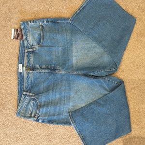 NWT Ava & Viv high rise ankle boot cut jeans size 24 W